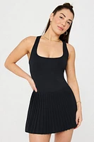 Hot Shot Pleated Dress Mini