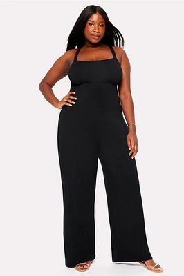 Smooth As Hell Criss Cross Back Jumpsuit