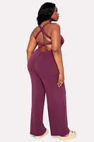 Smooth As Hell Criss Cross Back Jumpsuit