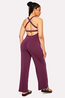 Smooth As Hell Criss Cross Back Jumpsuit