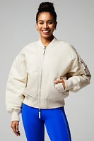 Iconic Oversized Bomber Jacket