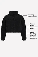 Teddy Puffer Jacket
