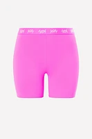 Major Label Shaping High Waist Logo Short