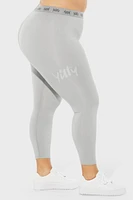 Major Label Shaping High Waist Logo Legging 7/8