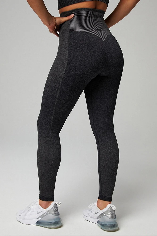 Seamless Ultra HW Sport Stripe 7/8 Legging