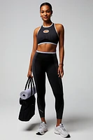 Seamless Fusion High-Waisted 7/8 Legging