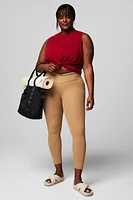 Oasis Rib HW Crossover 7/8 Legging