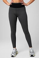 Seamless High-Waisted Houndstooth Legging