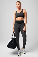 Seamless High-Waisted Houndstooth Legging