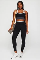 Define PowerHold® High-Waisted Asym Color-Blocked Legging