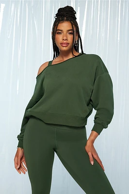 Everyday Off-The-Shoulder Sweatshirt