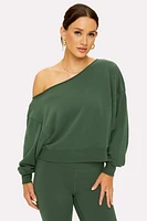 Everyday Off-The-Shoulder Sweatshirt