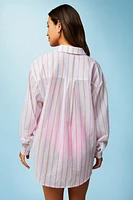 Cotton Voile Oversized Shirt