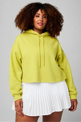 Cozy Fleece Cropped Hoodie