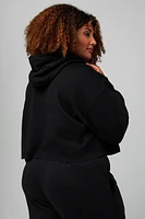 Cozy Fleece Cropped Hoodie