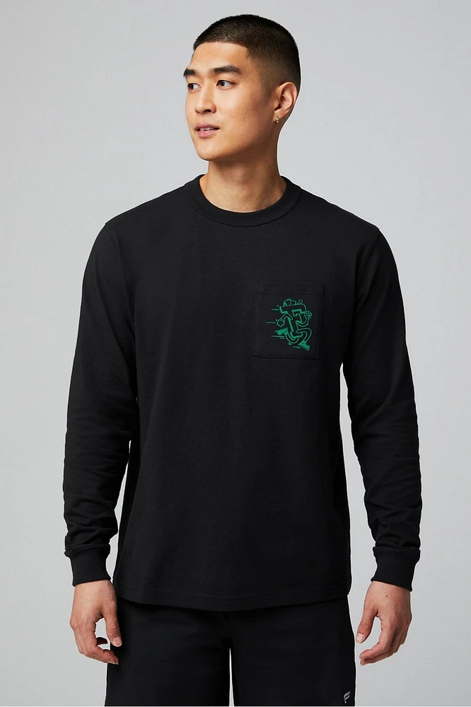 The R&R Long Sleeve Pocket Tee