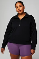 Cozy Fleece Half Zip Sweatshirt