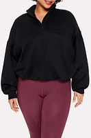 Major Label Half Zip Sweatshirt