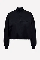 Major Label Half Zip Sweatshirt