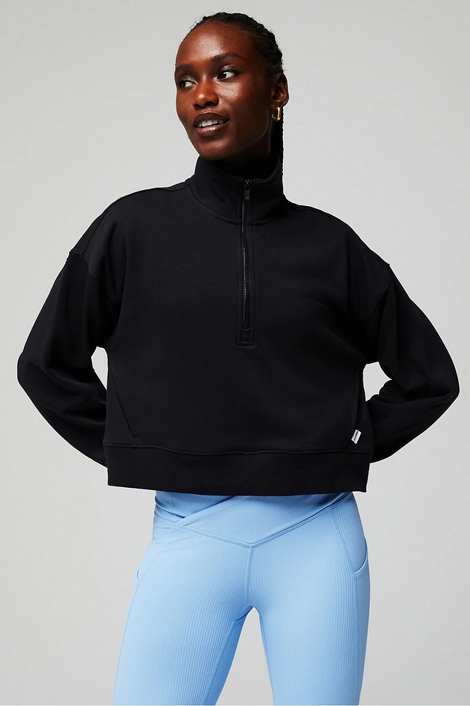 Year Round Terry Half Zip Sweatshirt