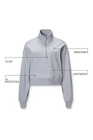 Year Round Terry Half Zip Sweatshirt