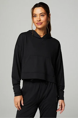 Cloud Jersey Cropped Hoodie