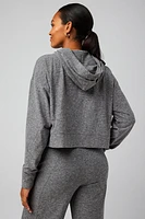 Cloud Jersey Cropped Hoodie