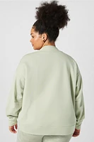 Cozy Fleece V-Neck Sweatshirt