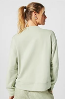 Cozy Fleece V-Neck Sweatshirt
