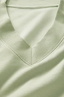 Cozy Fleece V-Neck Sweatshirt
