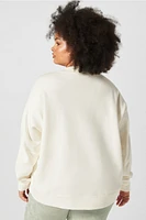 Cozy Fleece V-Neck Sweatshirt