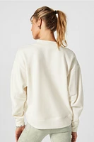 Cozy Fleece V-Neck Sweatshirt