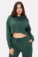 Cozy Fleece Everyday Cropped Hoodie