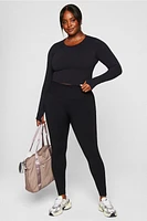 Sleek Seamless Long-Sleeve Top