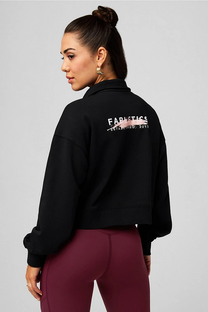 Year Round Terry Half Zip Sweatshirt