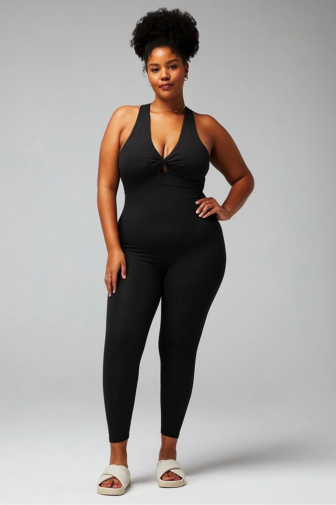 Oasis Twist Front 7/8 Jumpsuit