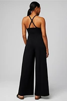 Cloud Jersey Wide Leg Onesie