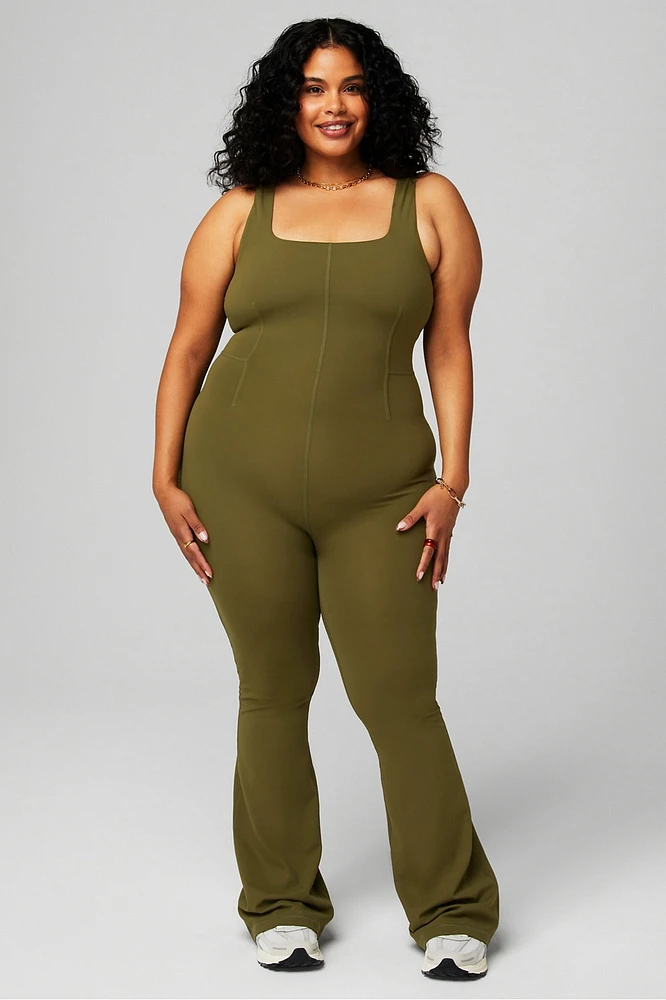 PureLuxe Kick Flare Jumpsuit