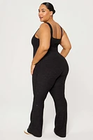 HeatherFlex Kick Flare Jumpsuit