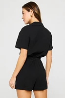 Cotton Voile Short Onesie