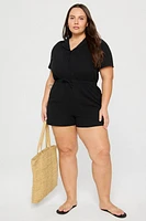 Cotton Voile Short Onesie