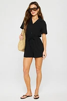 Cotton Voile Short Onesie