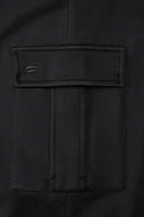 Cozy Fleece Wide Leg Cargo Sweatpant