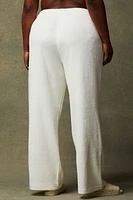 Cozy Cord High-Waisted Wide Leg Pant