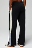 Year Round Terry Wide Leg Snap Pant