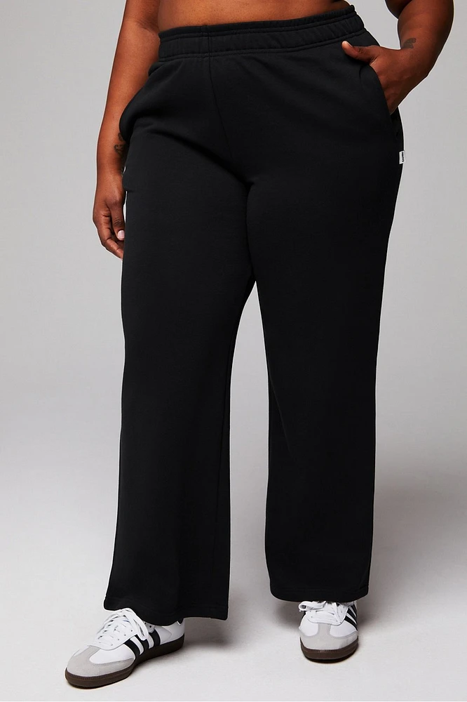 Year Round Terry Wide Leg Sweatpant