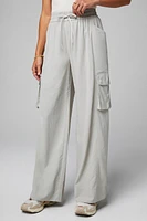 Ripstop Cargo Wide Leg Pant