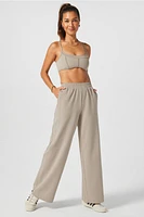 Wide Leg Seamed Pant