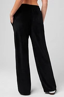Plush Rib Wide Leg