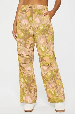 Woven Crinkle Pant